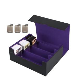 Venssu デッキケース トレカケース カードストレージボックス カード