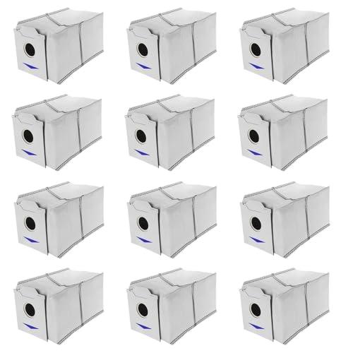 12枚 Ecovacs エコバックス 紙パック DEEBOT N30 PRO Omni 掃除機用ゴミ...