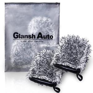 Glansh Autoピコフィンガーマイクロミット 微細な指先のアーティストになる。 ホイールミット 洗車ブラシ ミニミット