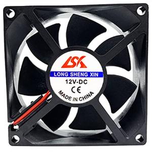PENGLIN ブラシレス冷却ファン 1PCS 静音 2 ピン 8CM ファン 80mm X 80mm X 25mm 8025 DC 12V 0