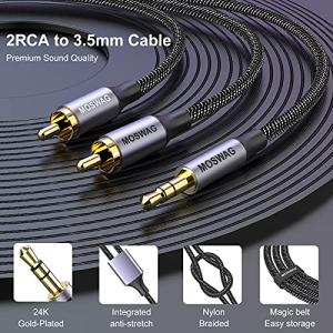 MOSWAG RCA 3.5mm 変換 オーデ...の詳細画像3