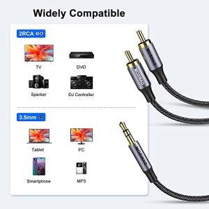 MOSWAG RCA 3.5mm 変換 オーデ...の詳細画像4