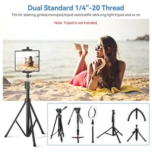 iPadと携帯電話の三脚マウントアダプター、ボ...の詳細画像3