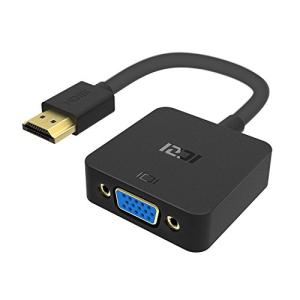ICZI HDMI-VGAD-SUB変換アダプタ hdmi 変換 アダプタ ケーブル ブラック 1080p対応 HDMI オス to VGA メ｜shiningone23