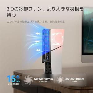 新型 PS5 Slim用 冷却ファン KIWI...の詳細画像1