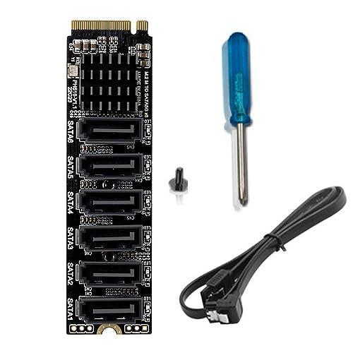 Oidnvay M.2MKEYPCI-EライザーカードM.2NVMEからSATA3.0PCIEからS...