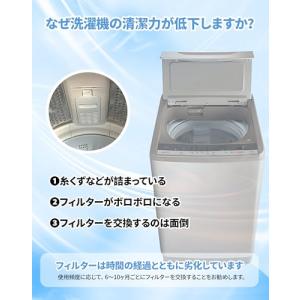 日立 洗濯機 対応 糸くずフィルター クズ取り...の詳細画像5
