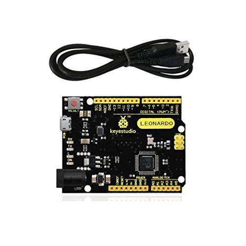 KEYESTUDIO 5V Leonardo R3開発ボード+ USBケーブル for Arduin...