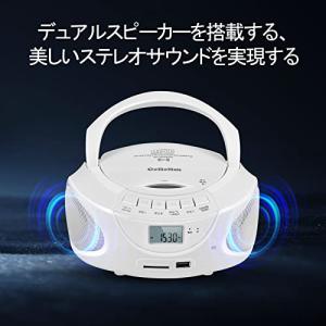 Gelielim CDプレーヤーポータブル F...の詳細画像4