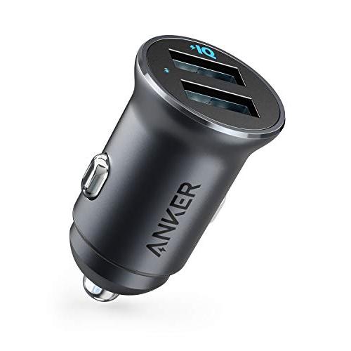 Anker PowerDrive Speed 2/24W/2ポート/カーチャージャー/PowerIQ...