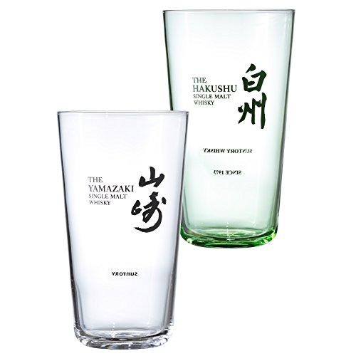 サントリー ガラス 山崎 白州うすづくりタンブラーセット 340ml