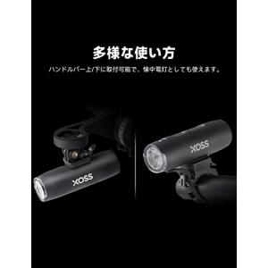 XOSS XL-400 自転車ライト ロードバ...の詳細画像2