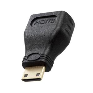 エレコム HDMI 変換 アダプタ hdmi to mini hdmi プレミアム 4K2K60Hz Premium HDMIR Cable規格｜shiningone23