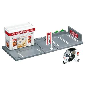 タカラトミー トミカワールド トミカタウン ピザーラ （トミカ付き