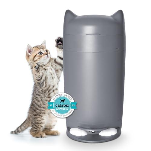 防臭ゴミ箱 臭わない 猫砂ごみ箱 消臭 密閉 シールズ フタ付き ゴミ箱 Kitty Twist'R...