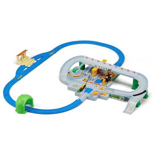 タカラトミーTAKARA TOMY プラレール 5周年 トミカと遊ぼう くるぞわたるぞ カンカン踏切...