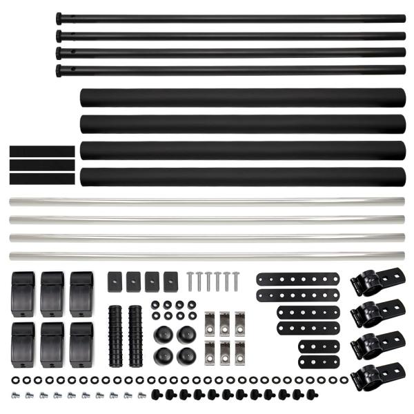 車内収納 車室内キャリアバー サイドバー クロスライド ?左右セット 車載ラック中型内部クロスバーは...