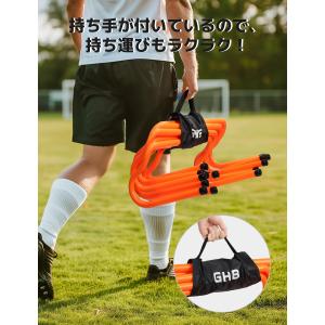 GHB ミニハードル 10個セット 取り外し可...の詳細画像4