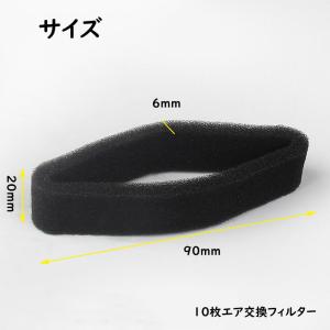 サムコス エア交換フィルター 10枚 草刈機 ...の詳細画像1