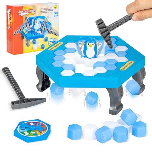 クラッシュアイスゲーム SHANSHUI ペンギンを救うテーブルゲーム 氷を叩くバランスゲーム 多人...