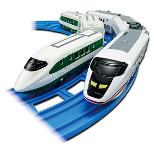 タカラトミー プラレール 200系カラー新幹線 E2系 ＆ E3系新幹線 こまち ダブルセット 電車...