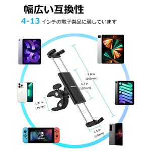 woleyi 自転車 タブレットホルダー バイ...の詳細画像2