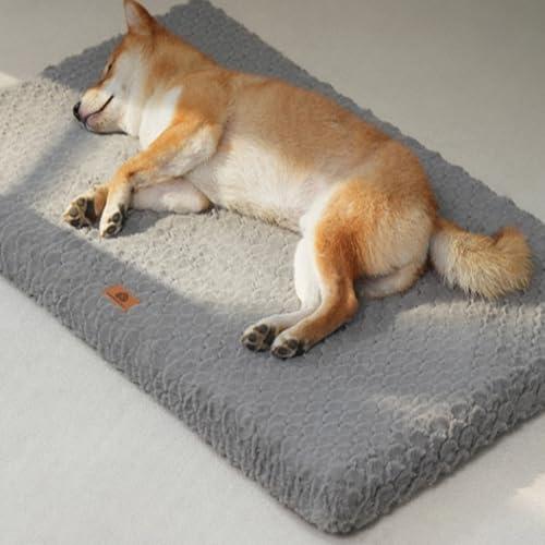 GURILANペット用マット犬用マット洗えるカバー付きペットマット波型クッション 犬猫用クッションマ...