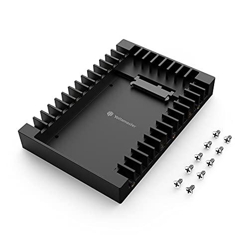 【互換品】 Yottamaster 2.5→3.5変換マウンタ 2.5インチ HDD/SSD→3.5...