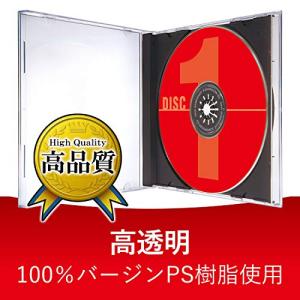 エレコム CD/DVDプラケース/1枚収納/3...の詳細画像1