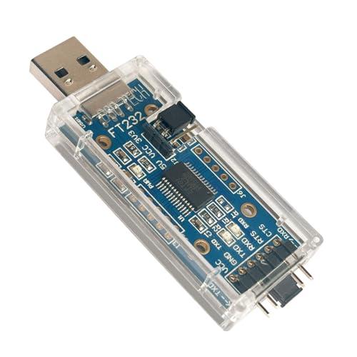 DSD TECH SH-U09C USB - TTLシリアルアダプター + FTDI FT232RL...