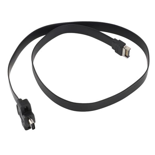 【互換品】 Jectse 20GBPS USB 3.2 Gen 2x2 ケーブル、タイプEからタイプ...