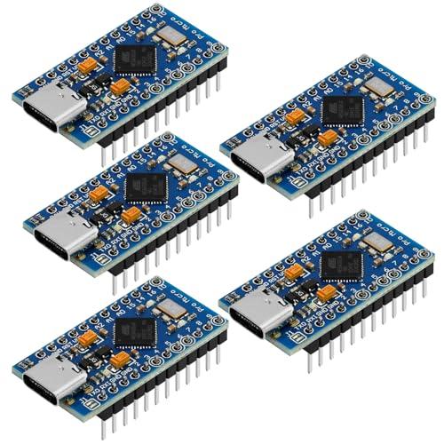 Pro Micro ボード 開発モジュール Atmega32U4 5V 16MHz USB プログラ...