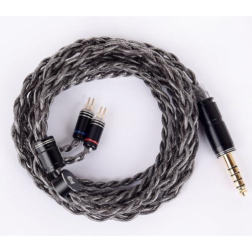 JSHiFi-Obsidian2pin4.4mmリケーブル グラフェン線材 CIEM 2pin 0....