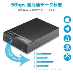 【互換品】 HDDケース 3.5インチ RSH...の詳細画像2