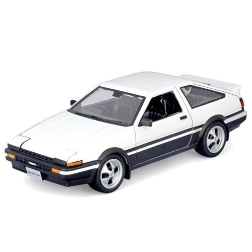 Maisto（マイスト）1/24 トヨタ スプリンター トレノ AE86 ホワイト/ブラック ／ ミ...
