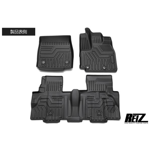 JJ1/JJ2 N-VAN CVT車用 立体形状 フロアマット 3ピース (1台分) 防水 REIZ...