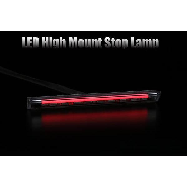 新型 50系 RAV4 /ラブ4 LED ハイマウントストップランプ スモーク / バー レッド  ...