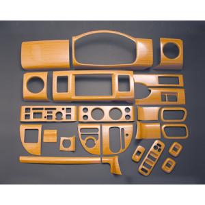 DA64W DA64V インテリアパネル 茶木目 19PC エブリイ インパネ