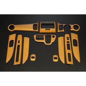 JF1/JF2 N-BOX カスタム/+カスタム [ユーカリ茶木目] インテリアパネル