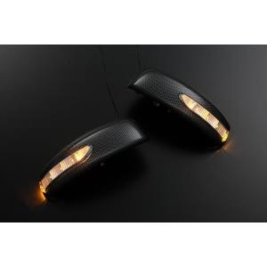 JZX100 チェイサー/クレスタ LED ウィンカーミラー フット付 カーボン
