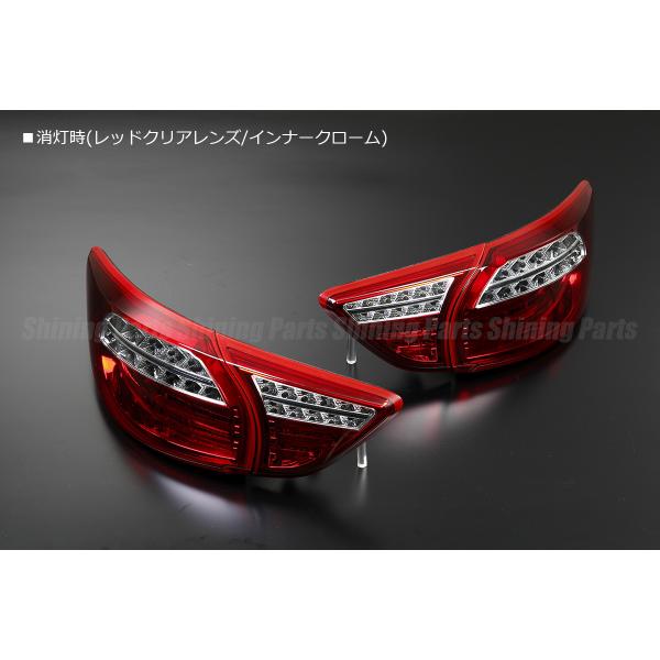 LuckySale KE系 CX-5 前期用 オール LED テールランプ レッドクリアレンズ 流星...