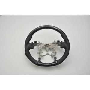 GRB/GRF/GVB/GVF インプレッサ WRX STI オールレザーステアリング D型