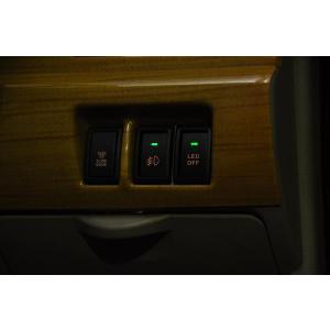 DA17V エブリィ バン LED ON/OFFスイッチ 交換型 LEDランプ 緑