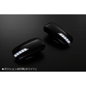 流星Ver.] L375S/L375S タント カスタム LEDウインカーミラー [未塗装
