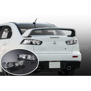 ランサーエボリューションX CZ4A H.I.C.製 リアルーフバイザー エボ10