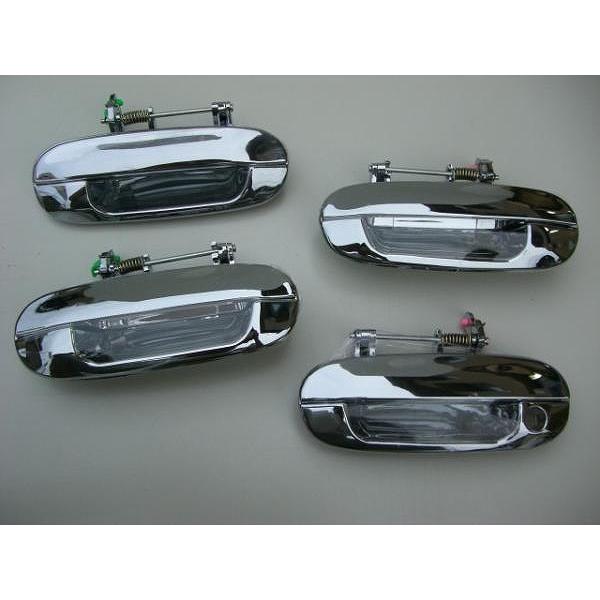 シボレートレイルブレイザーEXT用'02〜メッキアウタードアハンドル5DR用純正交換タイプ 在庫処分