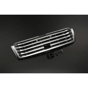 ランクルプラド 150後期純正フロントグリル（カメラ無）他メッキガーニッシュ一式 lp203_230_01.jpg