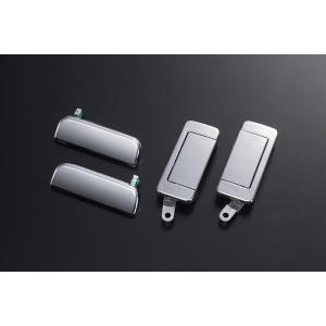 マークX 130系 メッキアウタードアハンドル 純正交換タイプ 鍵穴1つ