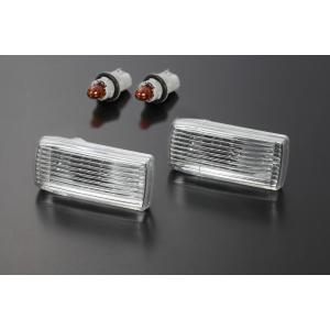 サイドマーカー LA700S LA710Sウェイク クリスタル 左右セット