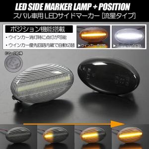 シーケンシャルウインカー + ポジション機能 サイドマーカー LED フォレスター SG5 SG9 ※前期(2004年12月まで) / SF5 SF9｜shiningparts